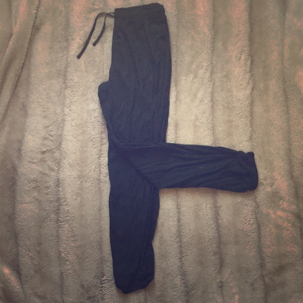 Black joggers